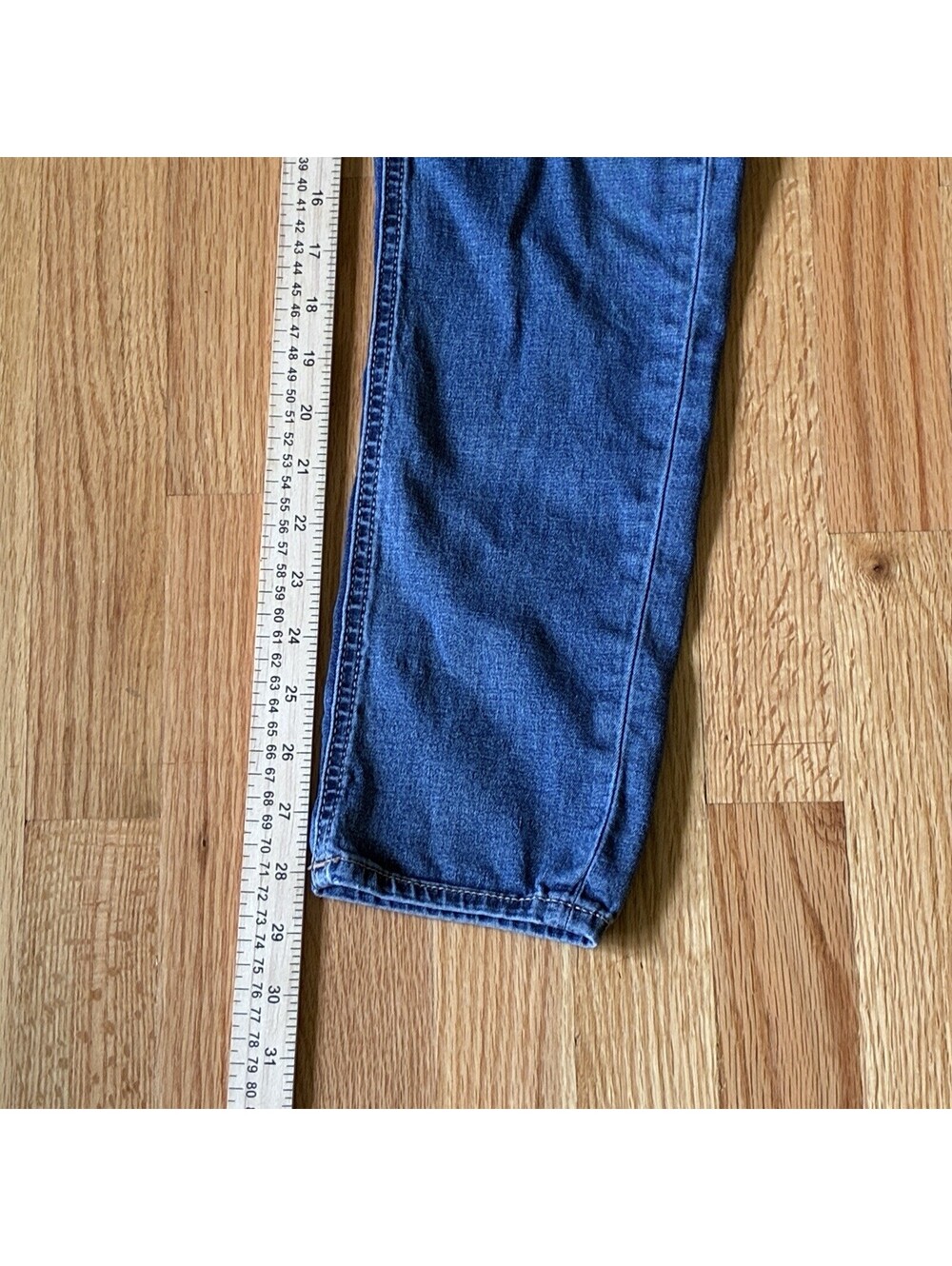 Miss Me Blue Mid-Rise Super Skinny Stretch Jeans Women’s Size 27 Pants Y2K Denim - Picture 8 of 8